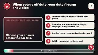Can You Pass This California BSIS Exposed Firearm Permit Quiz? 3 Practice Questions