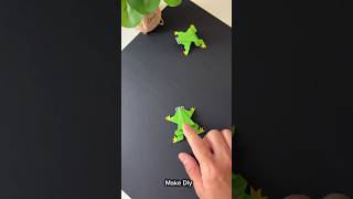 How To Make Paper Frog Craft | Easy Origami Frog Tutorial | DIY Jumping Paper Frog for Kids #craft