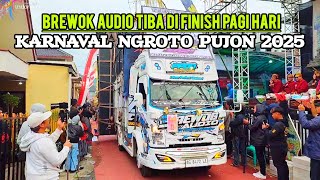 Brewok  Finish Di Pagi Hari  Karnaval Ngroto Pujon 2025