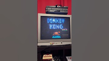 Donkey Kong (Atari) didn’t HAVE to be so bad. #atari #donkeykong #homebrew #retrogaming #gamer