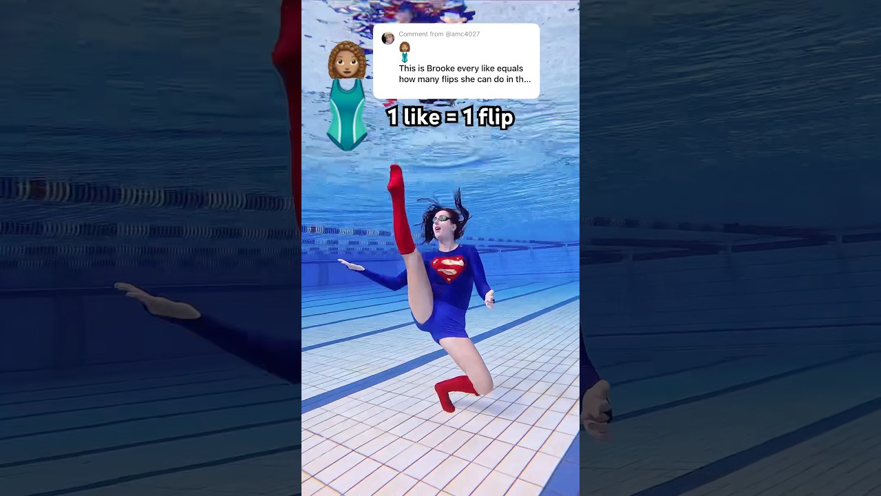 From the top make it drop… Underwater