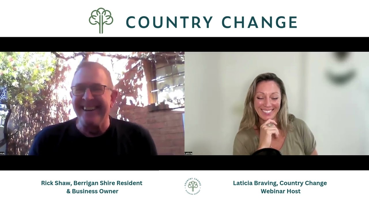✨ From Melbourne to Berrigan Shire – Rick Shaw’s Country Change Success Story! ✨