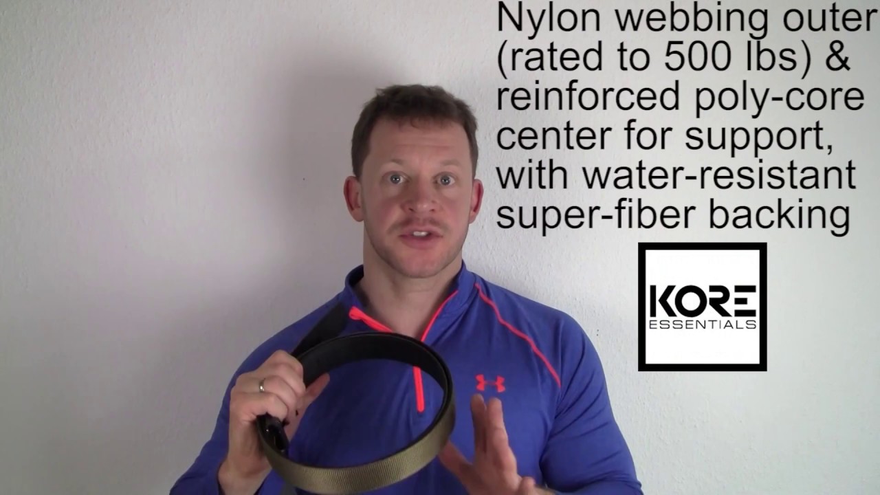 Tactical Belt comparison KORE vs Nexbelt YouTube