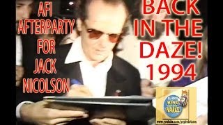 Jack Nicolson's AFI Afterparty at the Monkey Bar 1994