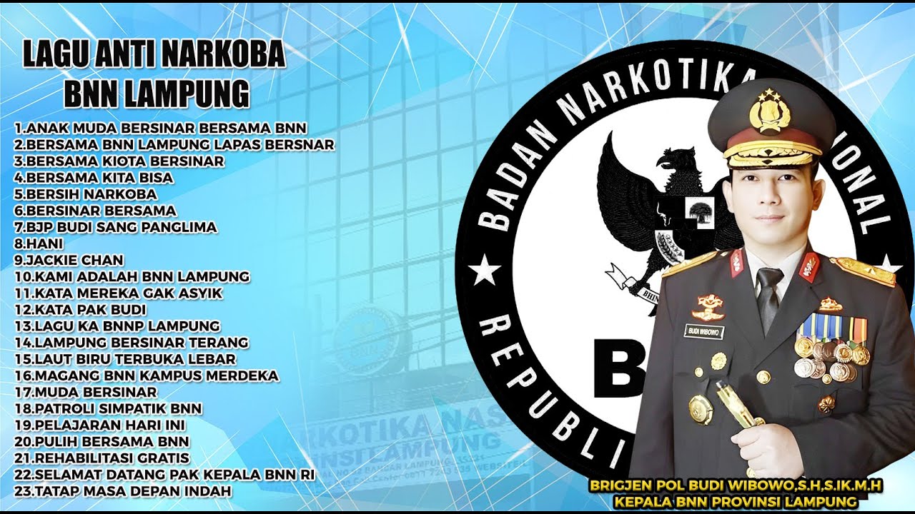 LAGU ANTI NARKOBA BNN LAMPUNG - YouTube