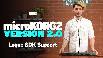 microKORG2 Ver.2.0 now supports the logue SDK