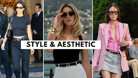 How to find your personal STYLE & AESTHETIC