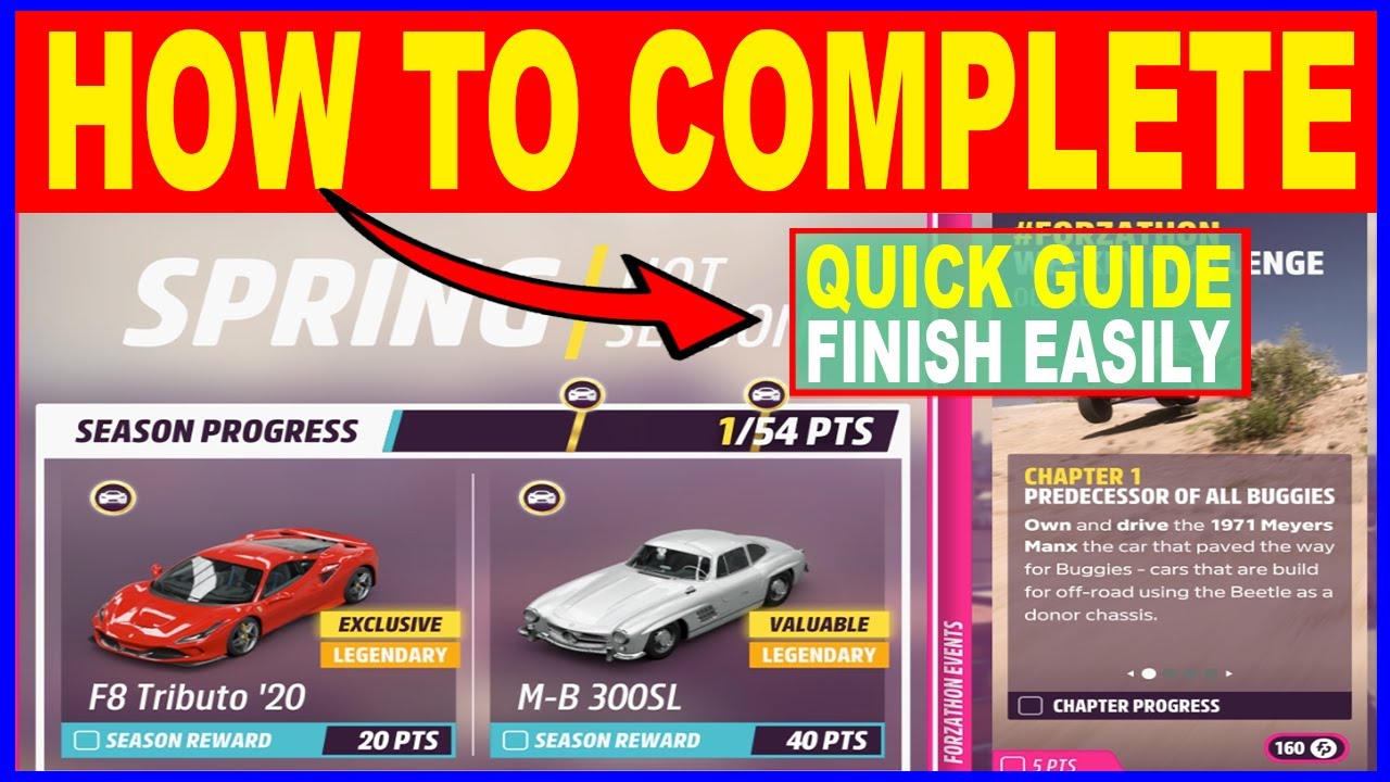 Forza Horizon 5 Spring Season Festival Playlist - How to Complete Guide Spring Hot Season Series 7