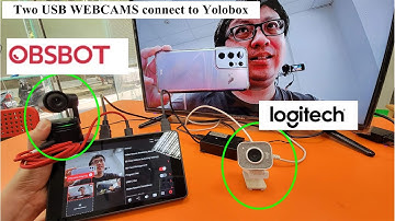 USB webcam connect to Yolobox pro