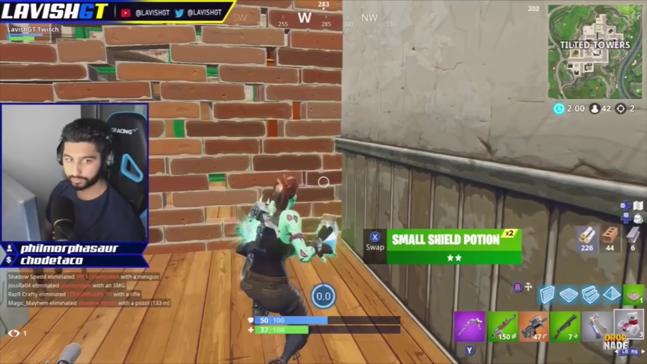 LavishGT killed Ninja and Ghost Aydan (DropNade)