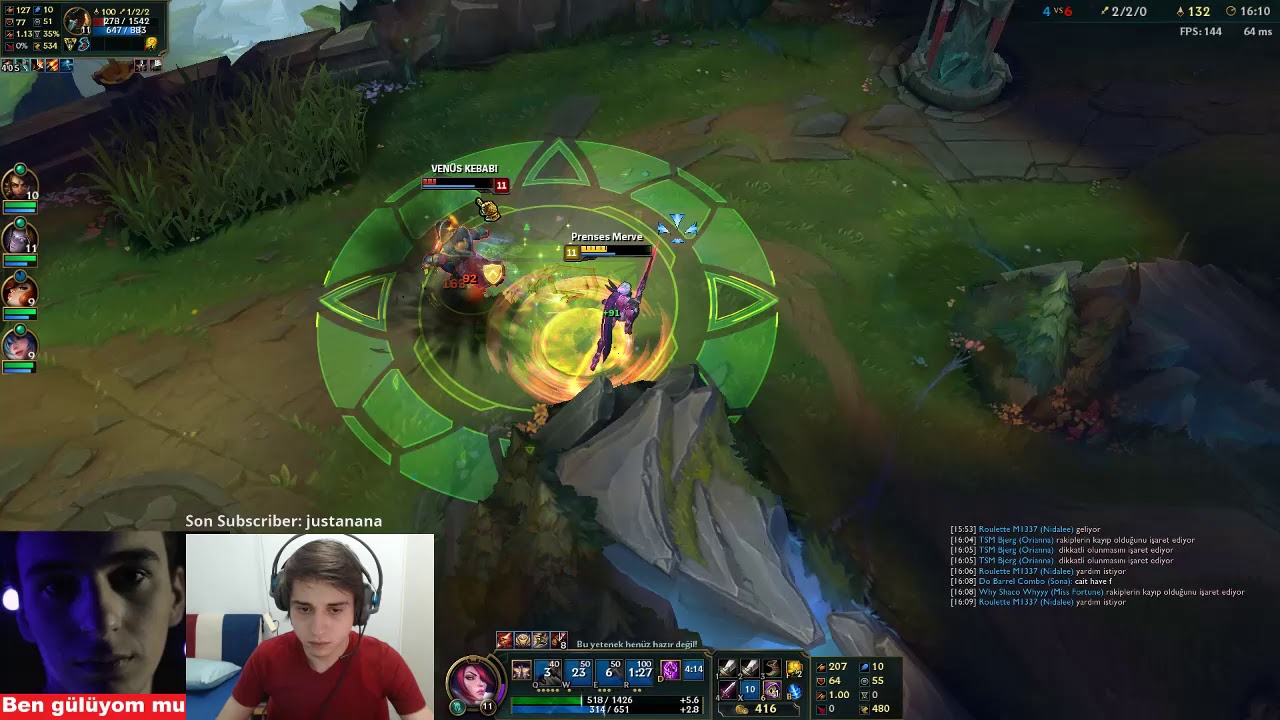 Bu Elwind Harika Fiora Oynuyor AMK