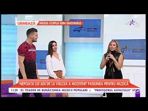 Nepoata lui Adi de la Vâlcea, apariție ilegal de sexy în platoul Star Matinal
