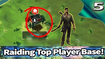 Raiding Top Player Base|Last Day On Earth Gameplay Walkthrough Part 5 |Best Survival Game Android io