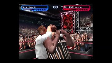 WWF Smackdown 2 - PS1 Gameplay - Mark Henry vs Pat Patterson