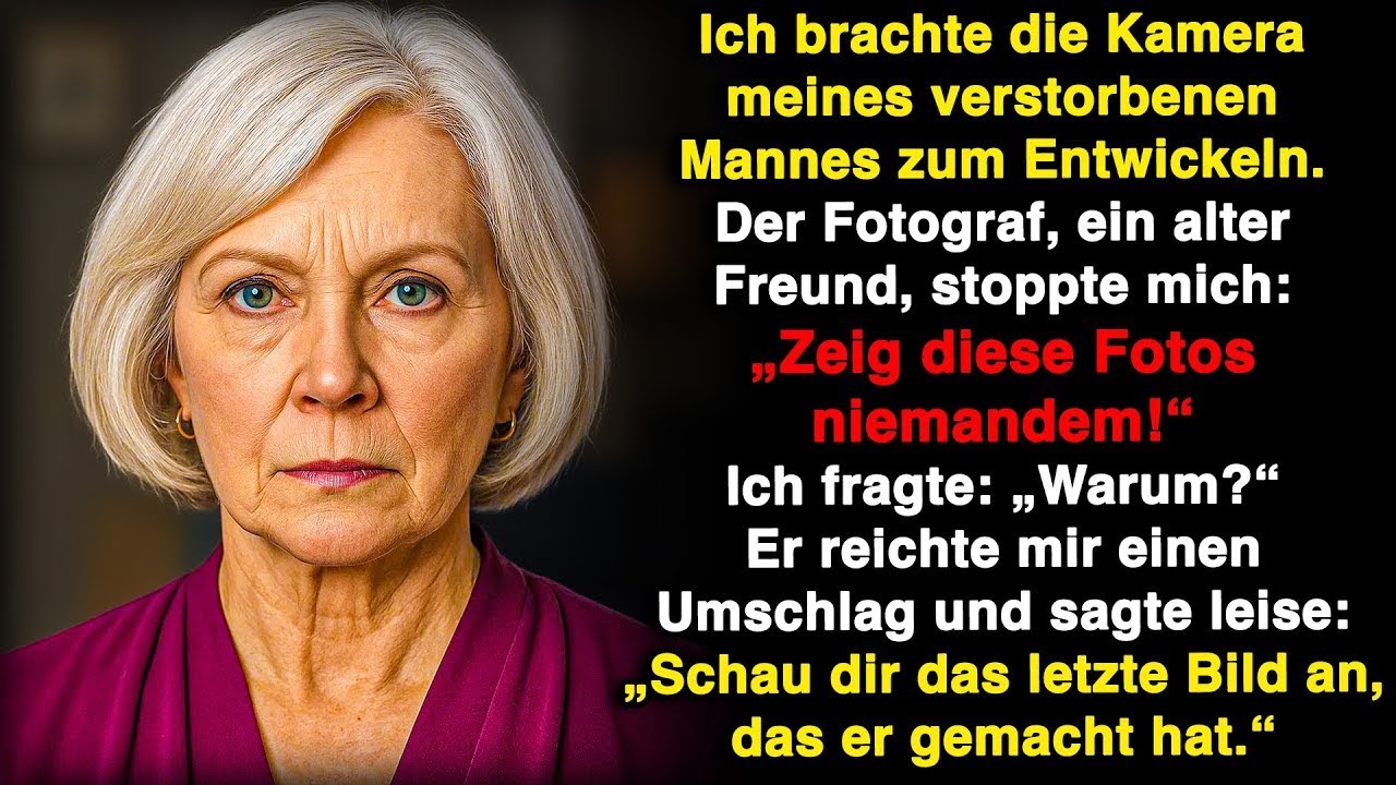 Drei Monate nach der Beerdigung lag die Kamera noch auf meinem Küchentisch – bis ich den Mut fand, sie zu Norbert zu bringen. Er entwickelte die Filme in seiner Dunkelkammer, und was da an der...