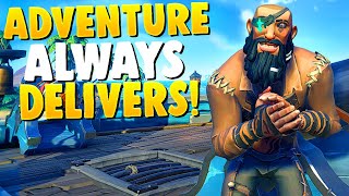 ADVENTURE MODE ALWAYS DELIVERS the PVP!!(Sea of Thieves)