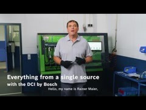 Bosch DCI 700 Injector Test Bench for Fuel Shops