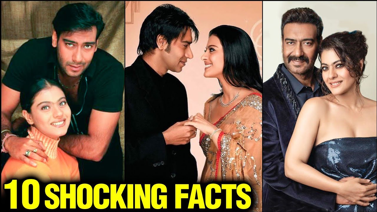 Ajay Devgn And Kajol 10 Interesting SHOCKING Facts | Love Story, Marriage,  Controversies - YouTube