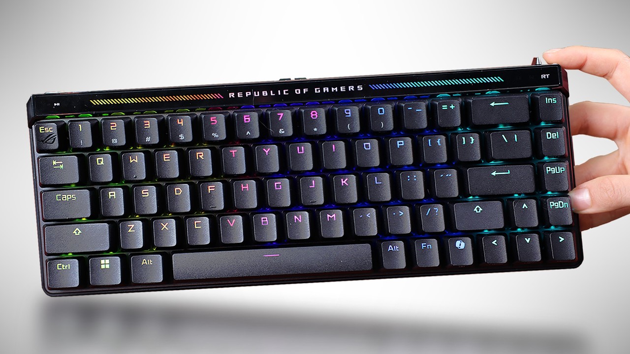 ASUS Just Released a Rapid Trigger Keyboard! Falchion Ace HFX 