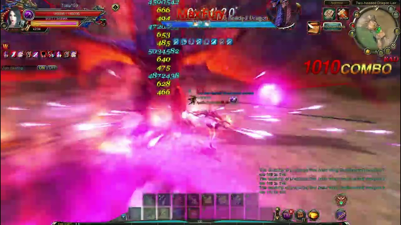 Two Headed Dragon Lair (Normal) Whisper 160k dmg