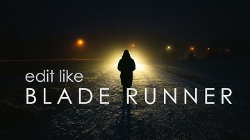 Cyberpunk BLADE RUNNER Inspired Edits on Lightroom