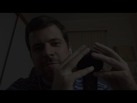 SUSSURROS nesse ASMR com TAPPING IMERSIVO e RELÓGIO  PEN DRIVE  LAPISEIRA  CANETA  BORRACHA