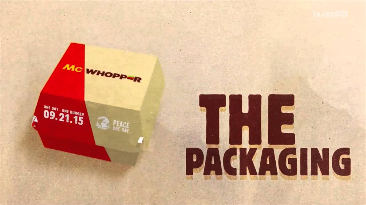 Burger King says to McDonald's 