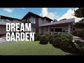 Dream garden (сад в современном стиле, сад в стиле модерн, ландшафтный дизайн участка)