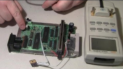 NES-101 CPU PPU repair - reset cap showed bad