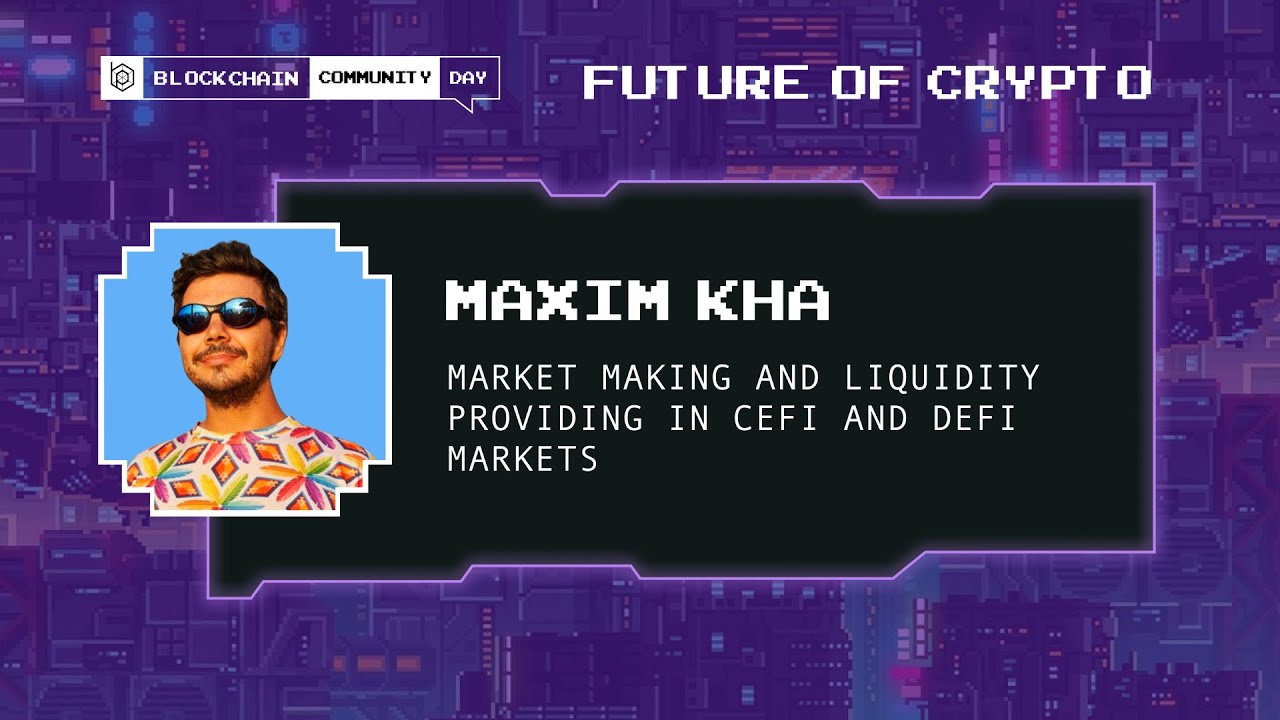 Market making and liquidity providing in CeFi and DeFi markets. – by Maxim Kha