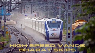 35 in 1 VANDE BHARAT SKIPS MEGA COMPILATION | TUMKUR High speed | SBC DWR SBC | Indian Railways