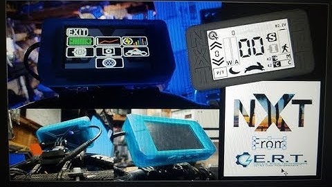 ERT NXT Color Touch Screen Display Road Demo Part 1