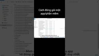 Cách đóng gói một app/phần mềm dùng InnoSetup #shorts