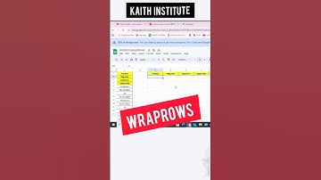 WrapRows Function in Excel | How to Use WRAPROWS Function with Examples