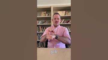 How to Sign "Job" in ASL