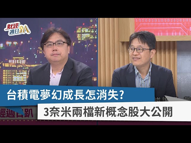 【財經週日趴】台積電夢幻成長怎消失？  3奈米兩檔新概念股大公開  2023.07.23