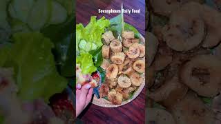 Orn Sorm Chean-នំអន្សមចៀន / Cambodia food