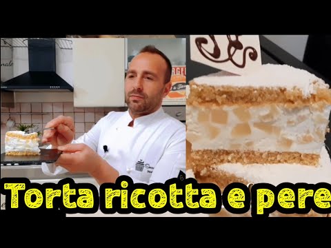 Torta ricotta e pere fatta in casa.Ricetta spettacolare e facile - YouTube