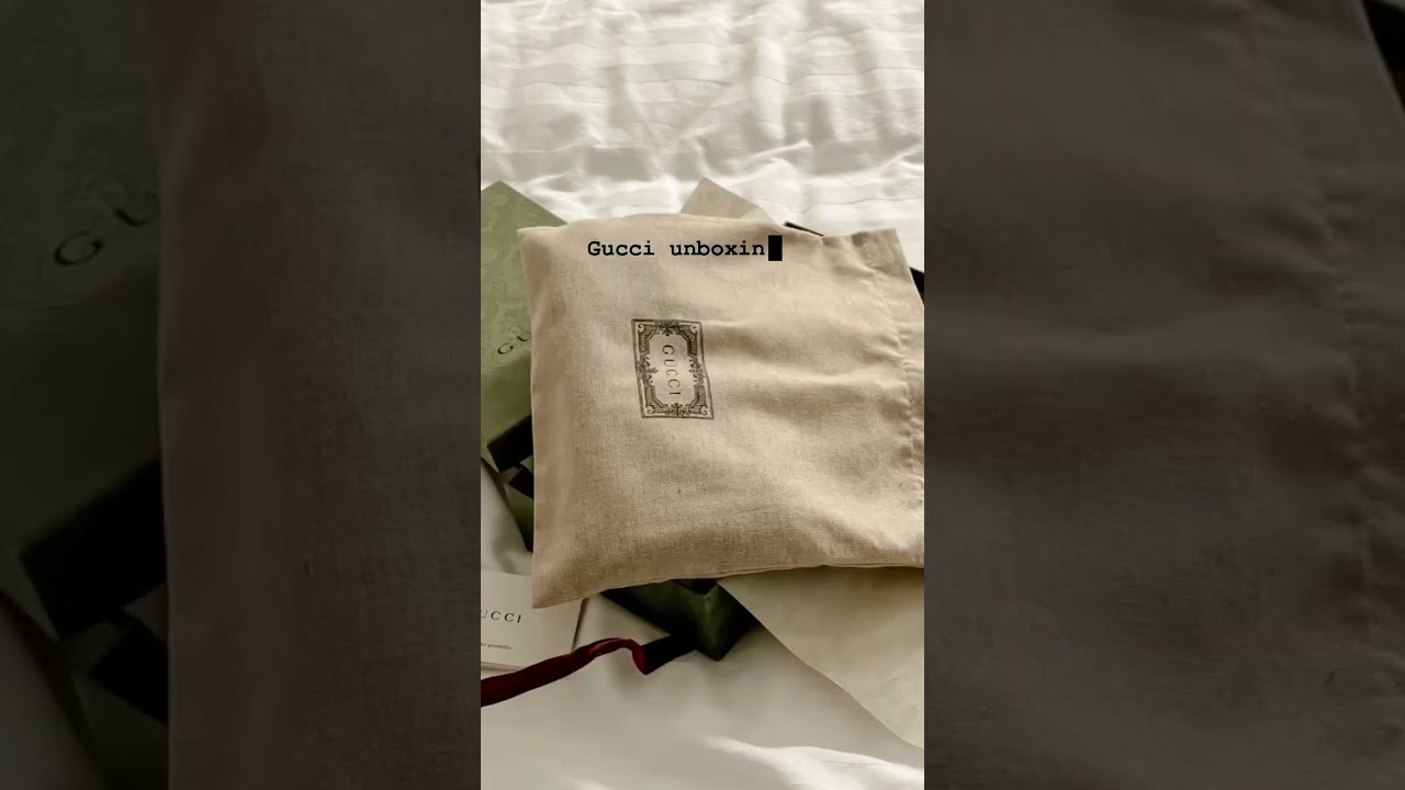 #gucciunboxingvideo