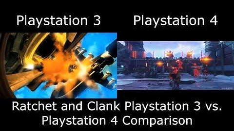 Ratchet and Clank PS3 vs PS4 comparison