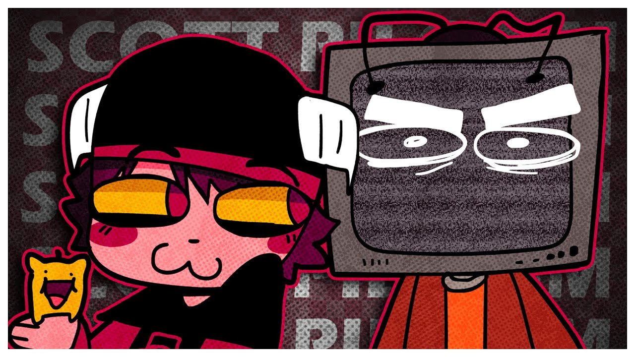 Intentando jugar Scott Pilgrim vs The World... con @nautrash.