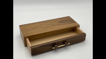 Making a keepsake box with drawer