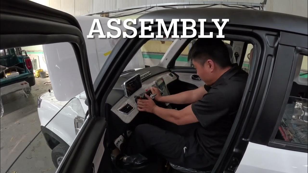 AigleEV Inside the Factory Electric 4x4 Mini Truck YouTube