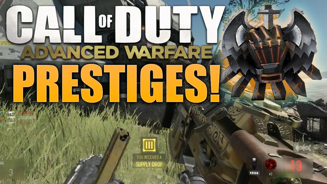 COD Advanced Warfare 15 PRESTIGES & 50 LEVELS Confirmed! (Call of Duty