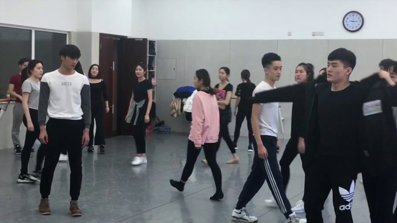 Chinese students performing Alexander Hamilton.