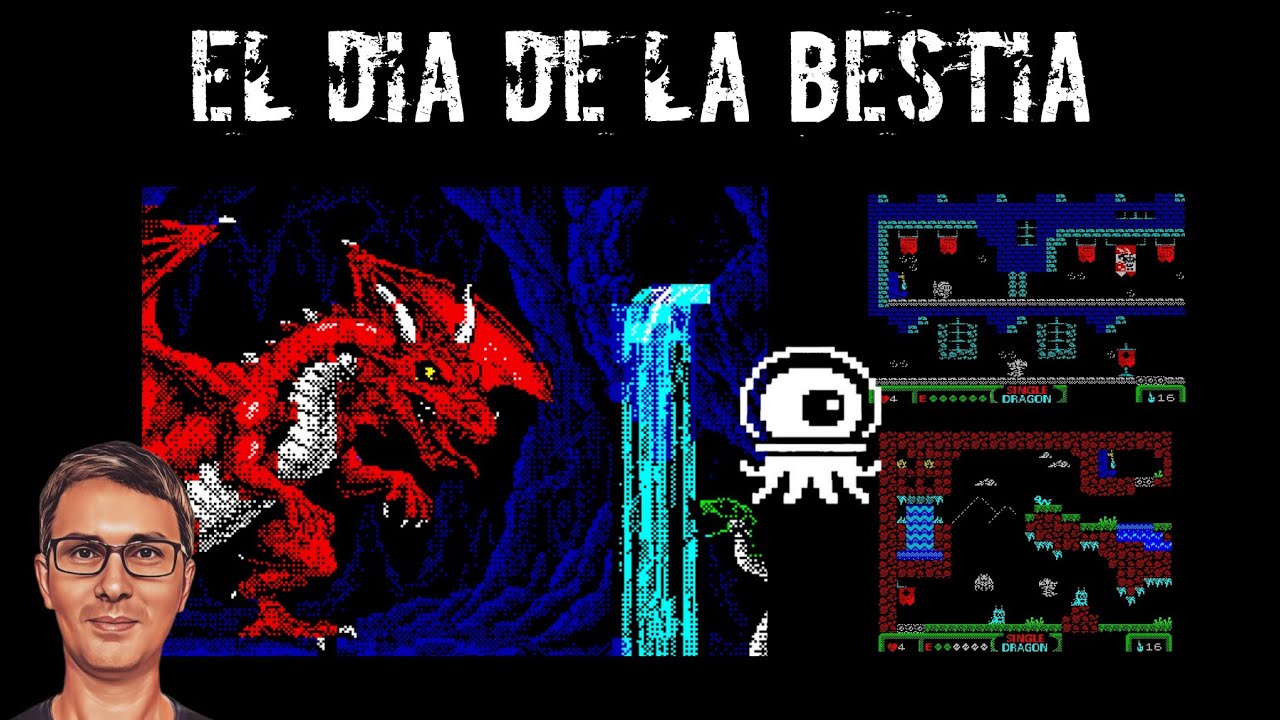 SINGLE DRAGON on ZX SPECTRUM 128K | Christmas gift from JuanGM