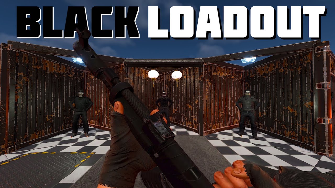 Rust Load Outs THE ULTIMATE Black Loadout Rust - YouTube