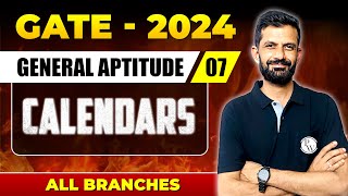 General Aptitude 07 | Calendars | GATE 2024 For All Branches screenshot 3
