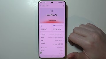 OnePlus 13 - How to Find IMEI Number