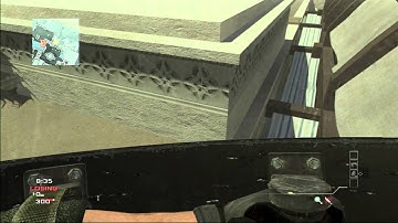 MW3 OUT THE MAP ON OASIS  (SLIDE TRICKSHOT SPOT)